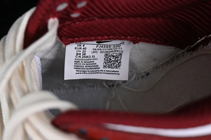 All Categories Nk SB Dunk Series Nk SB Dunk Low Low-top sneakers Nk Dunk Low PRM Red Wine Estate Old Retro Chicago Deconstruction SB Strap Low-top Casual Shoes FJ4555-100